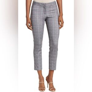 Amanda & Chelsea Amanda Glen Plaid Ankle Crop Slim Pants - Size 6